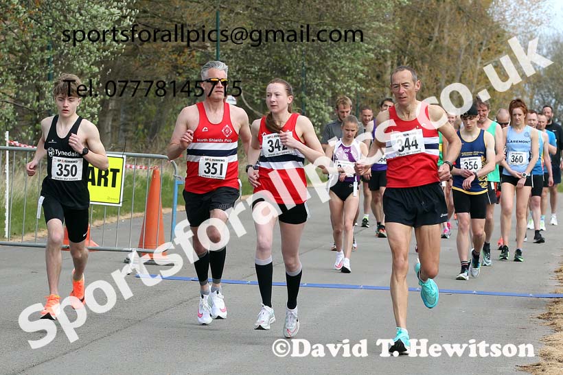 Graded 10k, 2021 Middlesbrough Endeavour Graded 10k, Middlesbrough, Sunday, April 25th. Photo: David T. Hewitson/Sports for All Pics